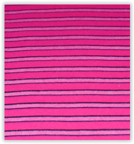Bündchen rosa streifen