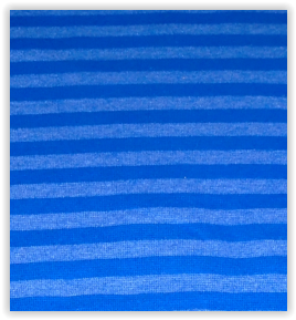 Bündchen blau streifen