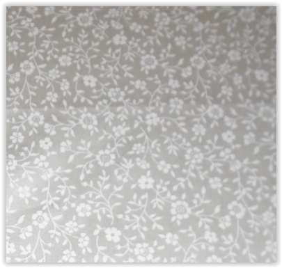 Baumwoll beige/blumen