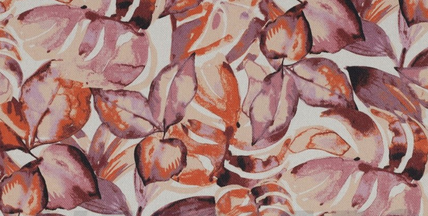 CANVAS DIGITAL LEAVES - PURPLE