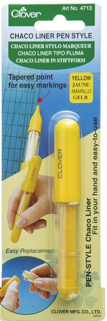 Clover CHACO LINER Stift gelb