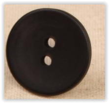 IRISIERENDER KNOPF 2 LÖCHER schwarz 23mm