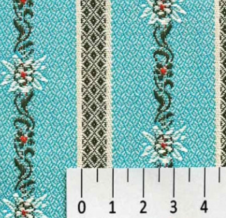 Jacquard Edelweiss blau