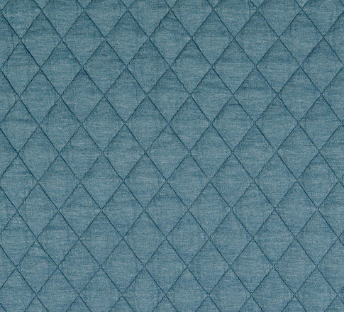 Jacquard-Jersey Stoff petrol
