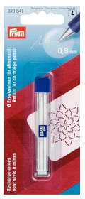Prym Ersatzminen für Minenstift Ø 0,9 mm weiß
