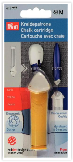 Prym Kreidepatrone gelb ergonomic