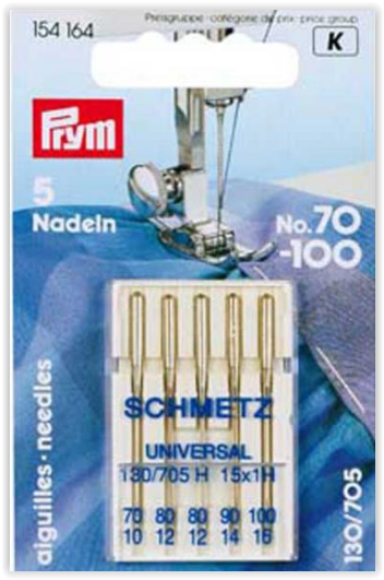 Prym Nähmaschinennadeln 130/705 Standard 70-100