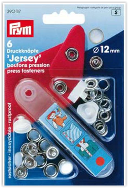 Prym NF-Druckknopf Jersey MS Perlkappe 12 mm