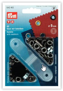 Prym Ösen und Scheiben 5,0mm