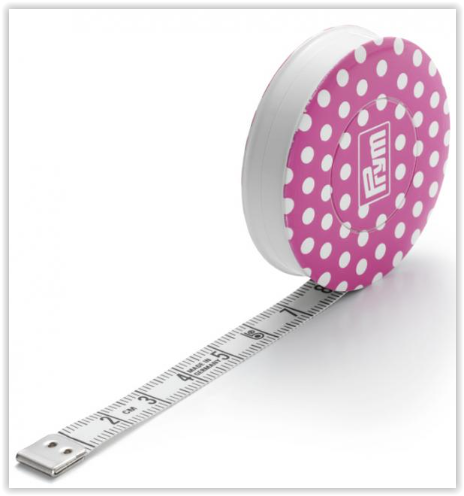 Prym Prym Love Rollmaßband 150 cm pink