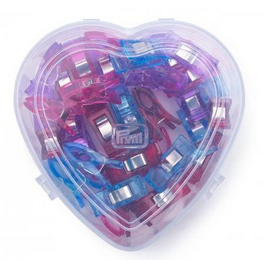 Prym Prym Love Stoff Clips 2,6 cm Herzbox 40St. - 0
