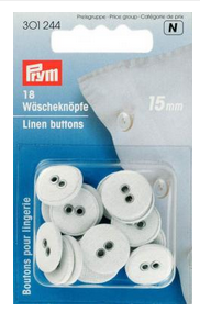 Prym Wäscheknöpfe Leinen