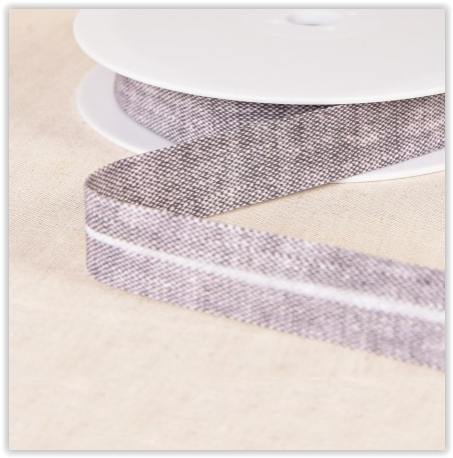 SCHRÄGBAND LEINENOPTIK 20mm
