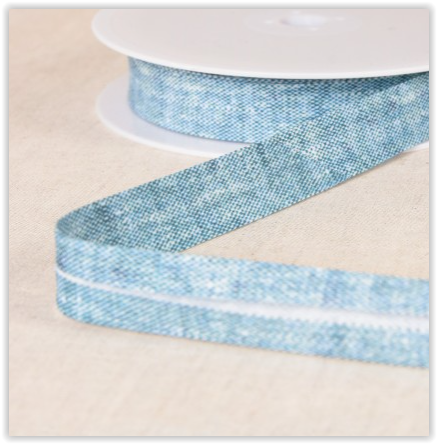 SCHRÄGBAND LEINENOPTIK 20mm
