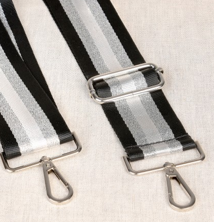 SCHULTERRIEMEN AUS ZWEIFARBIGEM GURTBAND 50X140CM