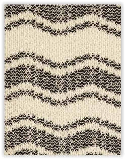 HÄKEL SPITZE schwarz weiss