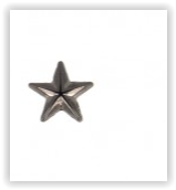 STERNKNOPF MIT STRASS 13mm