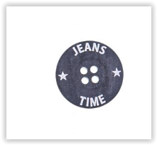VENO Knopf 4-Loch JEANS TIME 23mm