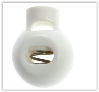 VENO Kordelstopper 1-loch KST 18mm rund