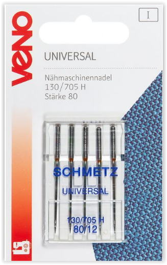 VENO Nähmaschinennadeln 130/705 Universal 80
