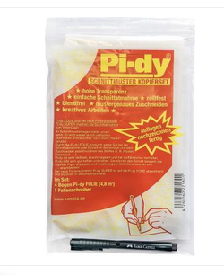 VENO Pi-dy Schnittmuster Kopierset mit Folienschreiber