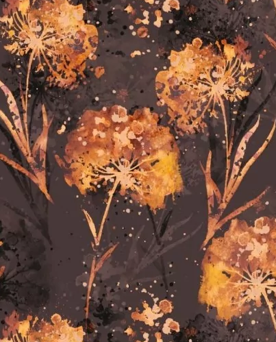Viscose jersey digital stylez wildblumen