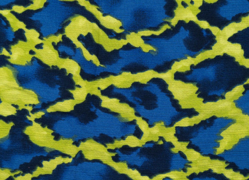 Viskose Crincle Druck