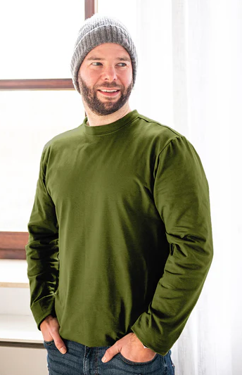 Viskose-Jersey Stoff schilf